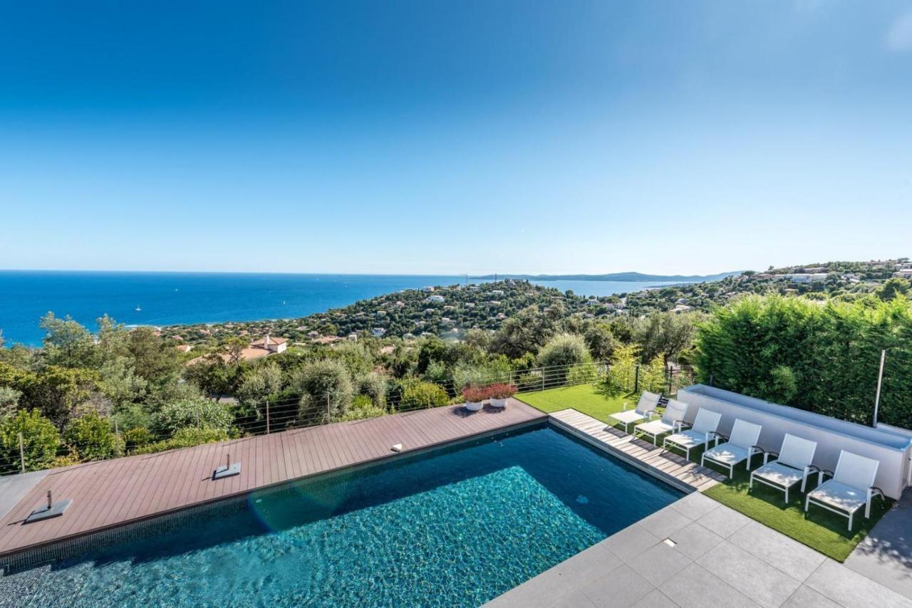 Willa Vue Panoramique Sur La Baie De St Tropez Les Issambres Zewnętrze zdjęcie